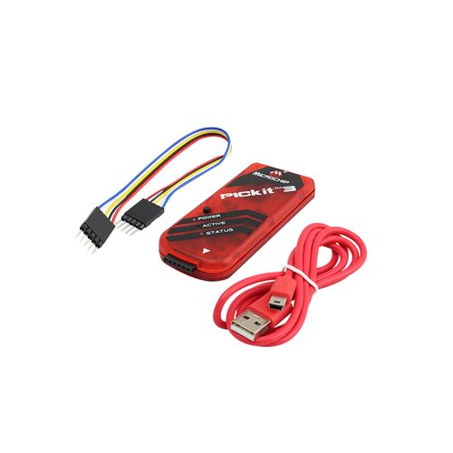 Módulo Programador Gravador USB PIC Microchip PICkit 3 - RoXo