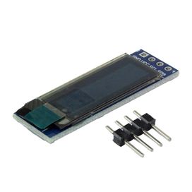 Módulo OLED LCD 128x32 Pixel 0.91 I2C 4 Pinos Branco - RoXo