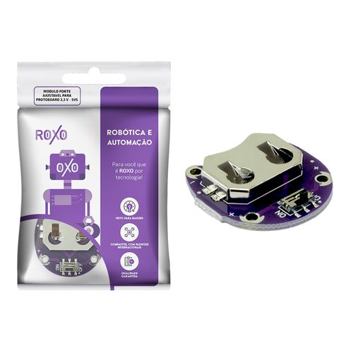 2x Módulo Suporte Para Bateria CR2025 CR2032 - RoXo