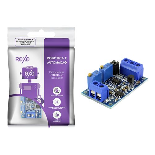 Módulo Conversor de Corrente Tensão de 4-20MA Para 0-3.3V/5V/10V - RoXo
