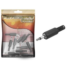 25x Plug Conector P2 Mono Alta Qualidade