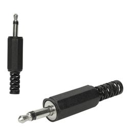 25x Plug Conector P2 Mono Alta Qualidade