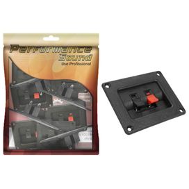 10x Terminal Borne Quadrado Profissional Para Caixa De Som - PIX