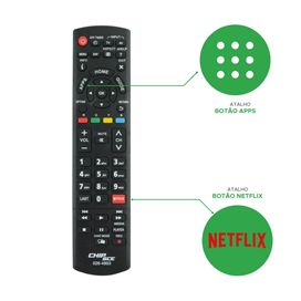 Controle Remoto Compatível Tv Smart Led Vieira Tnq2b4903