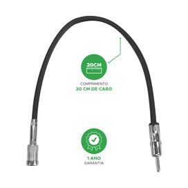 Plug Adaptador De Antena Universal Cb90 20cm - PIX
