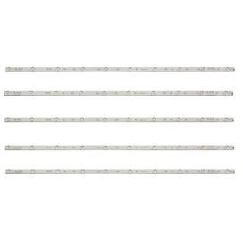Kit 5 Barras De Led Compatível Philips 43pug6102 43PFG5102  - ChipSCE