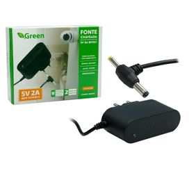Fonte Chaveada 5V 2A - Plug 5,5x2,5mm E 4,0x1,7mm
