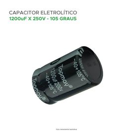 Capacitor Eletrolítico 1200uf x 200v 105º - Alta Qualidade