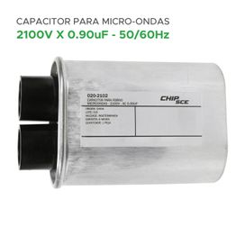 Capacitor Forno Micro-ondas 2100v Ac 0.90uf 50/60hz 3 Terminais - ChipSCE