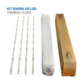 Kit 4 Barras De Led Compatível Philco 50pug6513/78 - ChipSCE