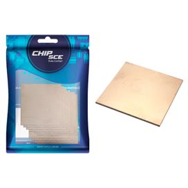 10X Placa Fenolite 5x5 Virgem - (Oferta kit com 10 placas)