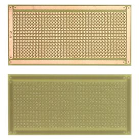 10X Placa Fenolite 5x10 Furada Pd5 Ilha kit c/ 10 placas