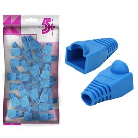 50x Capa Para Conector Rj45 Cabo de Rede Cat5e Cat6 - 5+