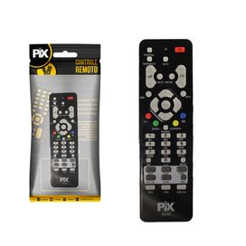 Controle Remoto Compatível Com Receptor Digital Hd - PIX