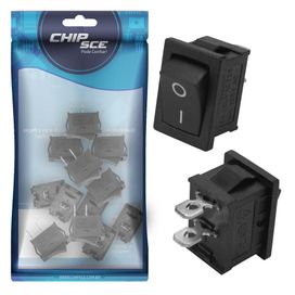 20x Chave Gangorra On/Off 2 Polos Kdc1/101 - ChipSCE
