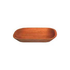 Gamela Madeira 18x37cm Petisco Decoração Carnes Churrasco