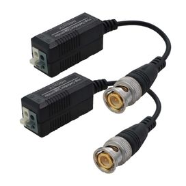 Par Vídeo Balun Canal Passivo 2 Megas - Kit Com 2 Peças