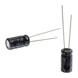 50x Capacitor Eletrolítico 1uf x 160v 105graus