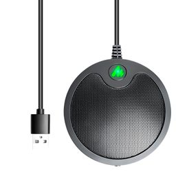 Microfone De Mesa Omnidirecional Maono Au-bm10 USB Com Mudo