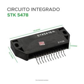 Circuito Integrado - Stk5478 / Stk 5478  - Original