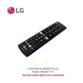 Controle Remoto LG  AKB75095315 Netflix Prime Video Original