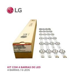 Kit Barra Led TV LG 49uj6525 49uj6565 AGF30001201 Original