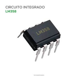 10x C.I. Lm358 = Lm 358 Amplificador - Dip 8