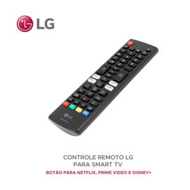 Controle Remoto LG TV Smart AKB76037603 Tecla Movie Original