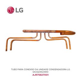 Serpentina Tubo Coletor De Cobre Da Lg S4uq24k23wd Original