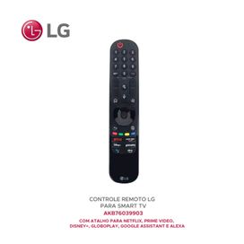 Controle TV LG Magic Comando de Voz 22GA Alexa Original
