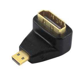 Adaptador Hdmi Fêmea Para Micro Hdmi Macho 90 Graus - PIX