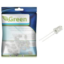 50x Led Alto Brilho 5mm 2000 Mcd - Green