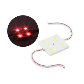 Módulo 4 Leds Alto Brilho 12v Ip65 5050 - Green