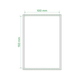 3x Rolos 900 Etiquetas 10x15=100x150mm Branco E-Commerce