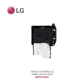 Trava da Porta Lava e Seca LG Original 220v fv5011 wd1252rwa