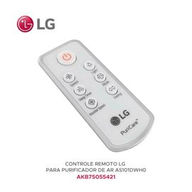 Controle Purificador de Ar LG Original AS101DSH0 AKB75055421