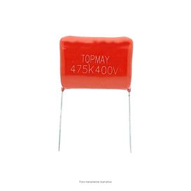 10x Capacitor Poliéster 4m7 x 400v - Alta Qualidade