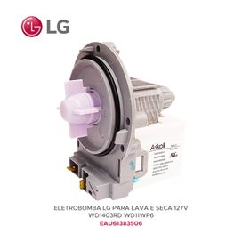 Bomba Drenagem Recirculação 110v LG Original wd1403 wd1409