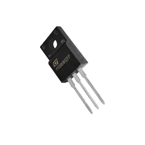 Transistor P10nk80zfp = P10nk80 Isolado To220 - Original