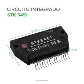 Circuito Integrado - Stk5451 / Stk 5451  - Original