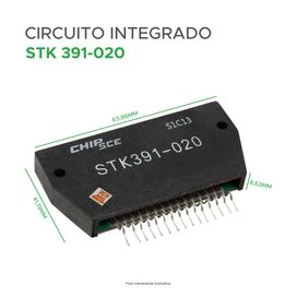 Circuito Integrado - Stk391-020 / Stk 391-020  - Original