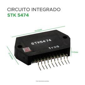Circuito Integrado - Stk5474 / Stk 5474  - Original