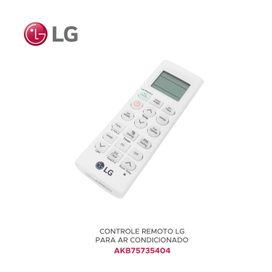 Controle Ar Condicionado LG AKB75735404 Original