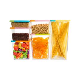 Conjunto Potes Hermético 6 Pçs P/ Alimentos e Mantimentos