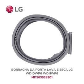 Borracha da Porta Lava e Seca LG Original wd11wp6 wd9ep6