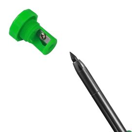Conjunto Lápis De Carpinteiro Sólido Marcador C/ 6 Recargas