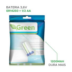 Bateria Er14250 3,6v 1200mah Dura Muito Tempo