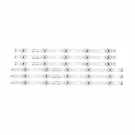 Kit Barras De Led Compatível Samsung Un43tu7000 Un43tu7020 Un43tu8000 - ChipSCE