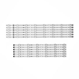 Kit Barras de Led Compatível Samsung Un55Ju6500g Un55Mu6100g Un55Ku6000g - ChipSCE