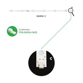 Kit Barras Led Completo para Tvs 42Pfl3507